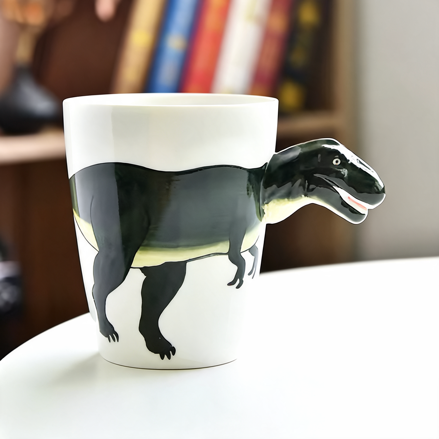 Taza Artesanal de Dinosaurio