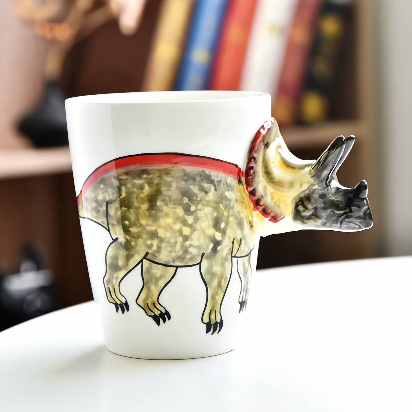 Taza Artesanal de Dinosaurio